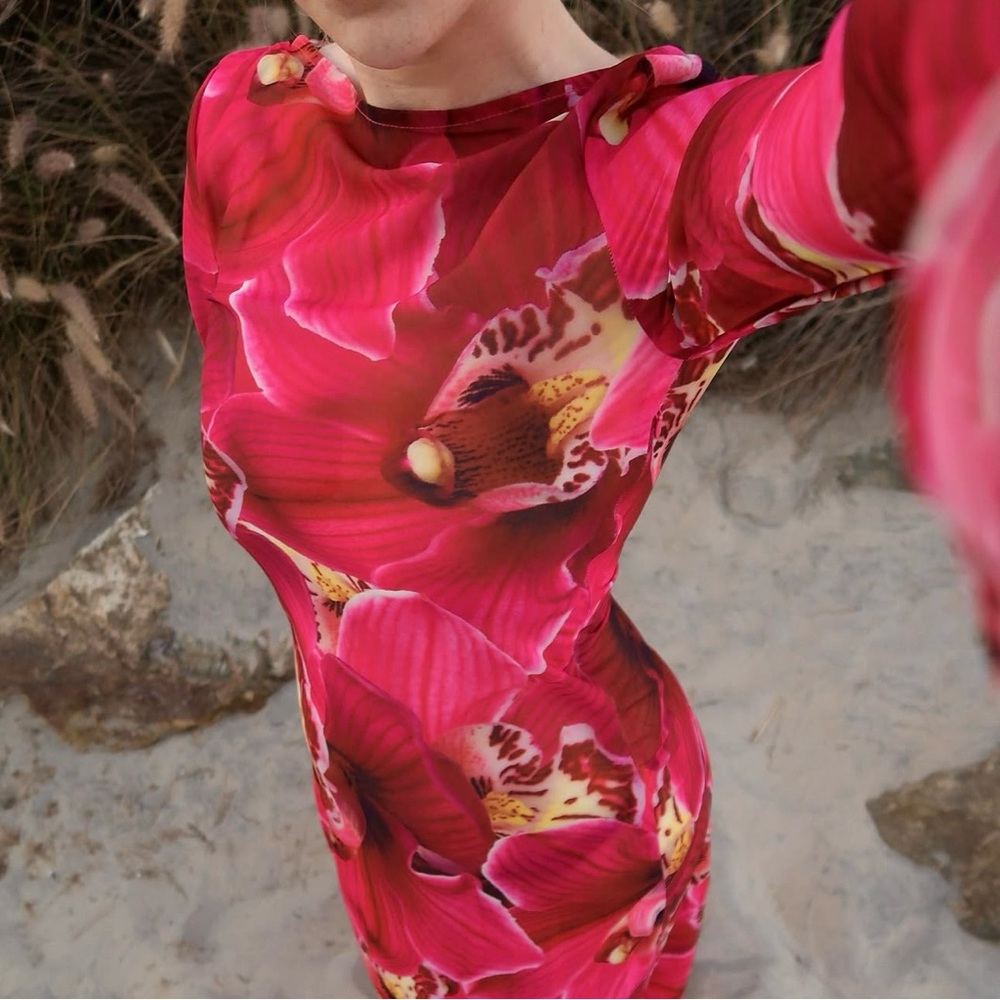 Peppermayo Floral Long Sleeve Maxi Dress - Picture 4 of 15